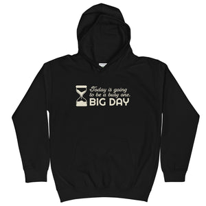 Kids Busy Day Hoodie - Black