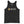Women's BIG DAY Horizontal Tank Top - Charcoal-Black Triblend Front