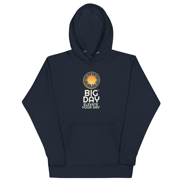 Men's BIG DAY Vertical Hoodie - Navy Blazer Front