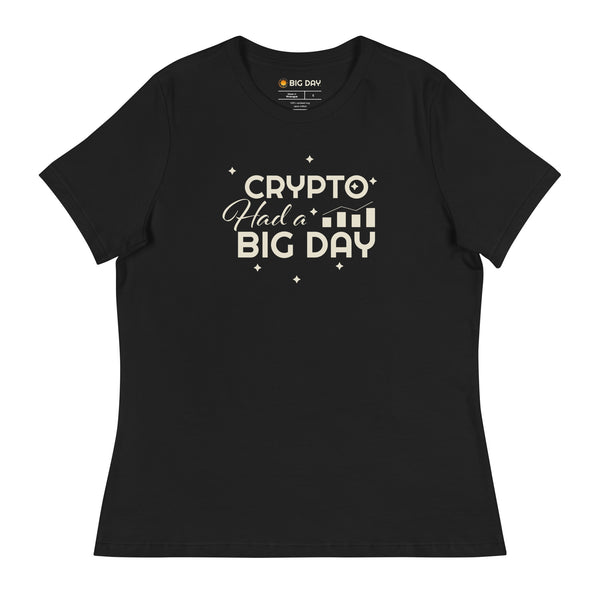 Women's Crypto Had A BIG DAY T-Shirt
