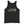 Women's black running tank top