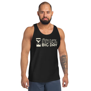 Men's Today Is Going To Be A Busy One Tank Top - Lifestyle Shot