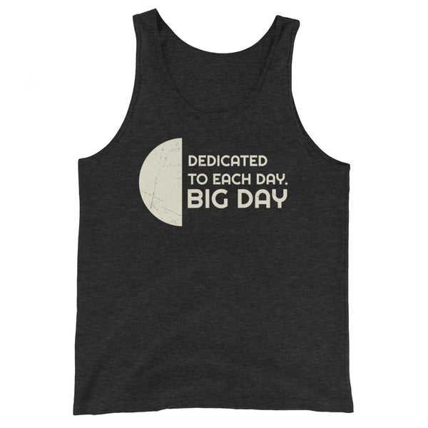 Women's Dedicated To Each Day Tank Top - Charcoal-black Triblend