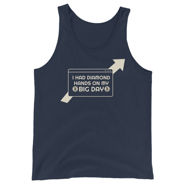 Men's I had diamond hands on my BIG DAY Tank Top