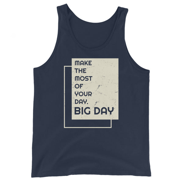 Men's Make The Most Of Your Day Tank Top - Navy
