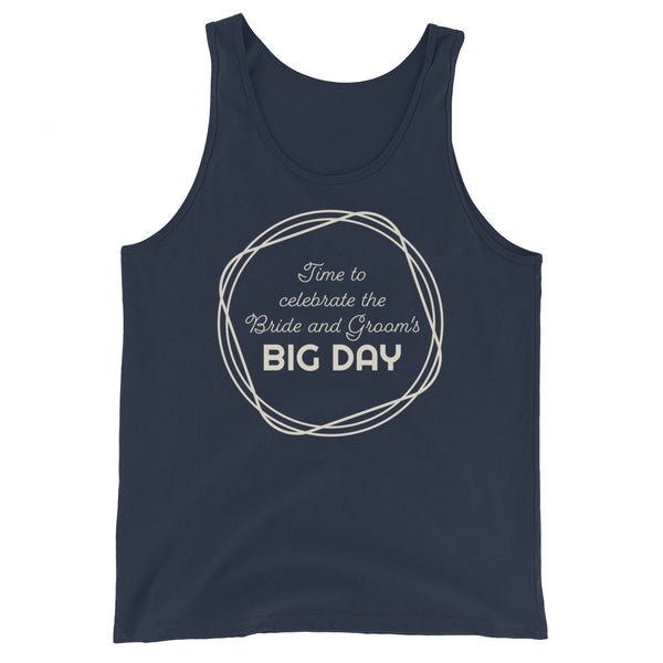Women's Time to celebrate the Bride and Groom's BIG DAY Tank Top