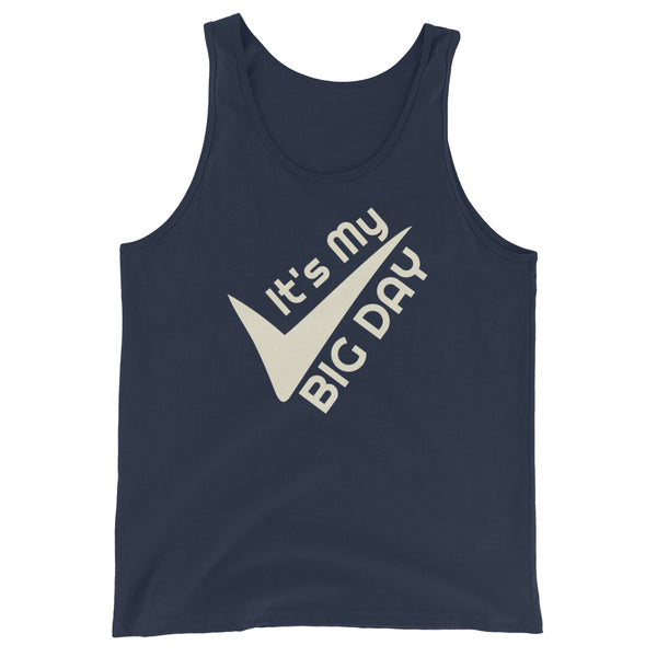 Women's It's My BIG DAY Tank Top - Navy