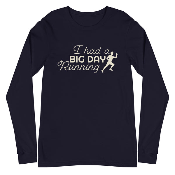 Victory Navy Long Sleeve Tee for Women Runners