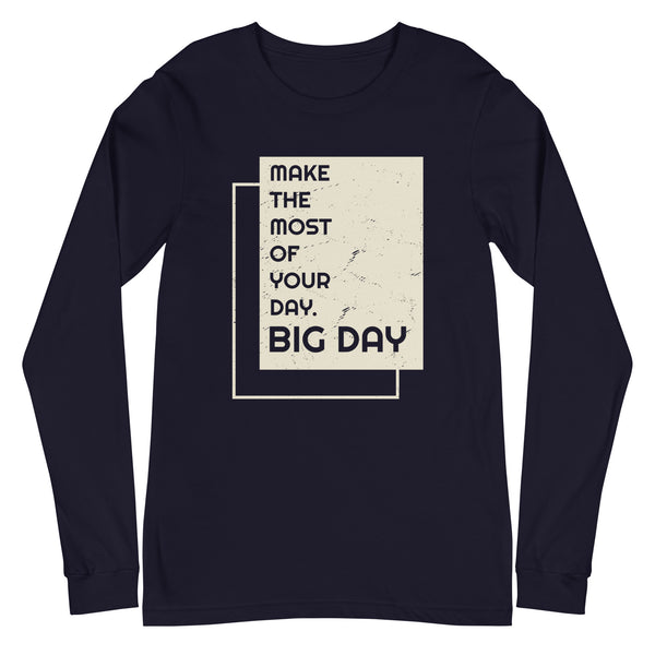 Women's Make the Most Of Your Day Long Sleeve - Navy
