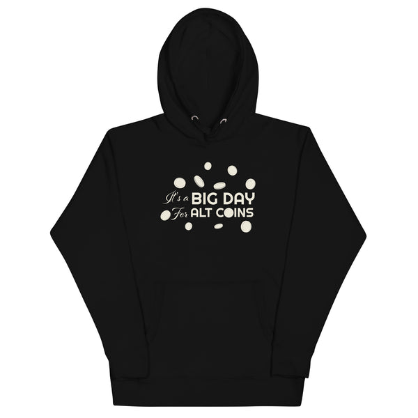 Men's It's A BIG DAY For Alt Coins Hoodie