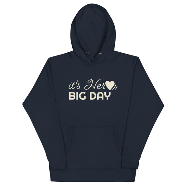 Women's It's Her BIG DAY Hoodie - Navy Blazer