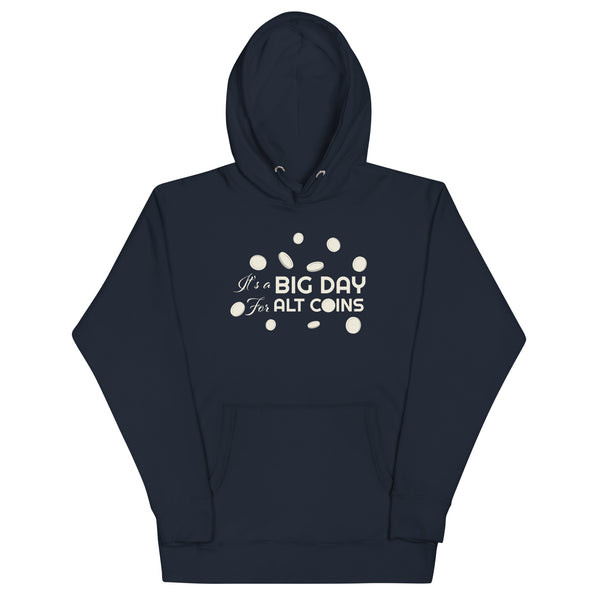Men's It's A BIG DAY For Alt Coins Hoodie