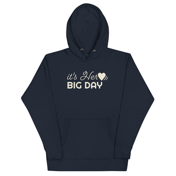 Men's It's Her BIG DAY Hoodie - Navy Blazer