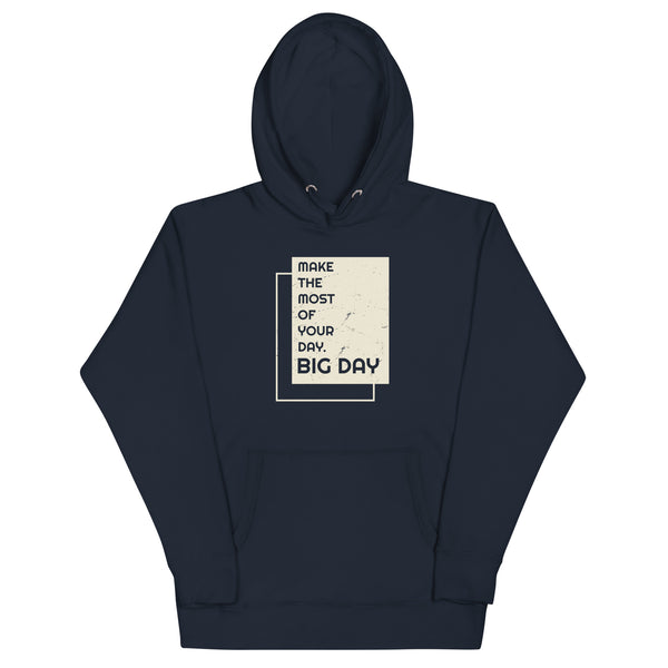 Men's Make The Most Of Your Day Hoodie - Navy Blazer