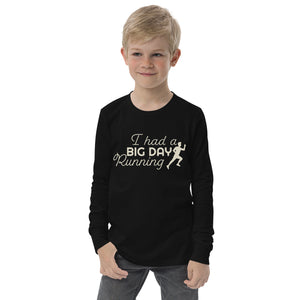 Kids I Had A BIG DAY Running Long Sleeve - lifestyle shot