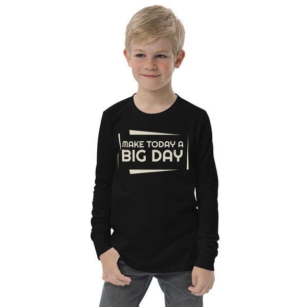 Kids Make Today A BIG DAY Long Sleeve - Lifestyle Shot