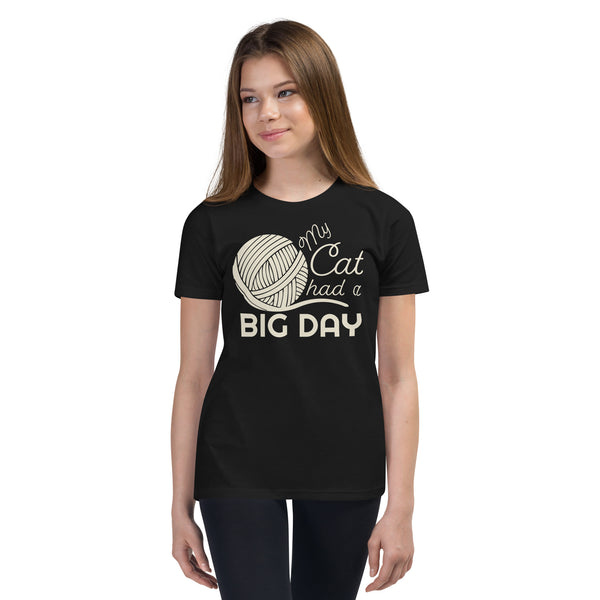 Kids My Cat Had A BIG DAY T-Shirt