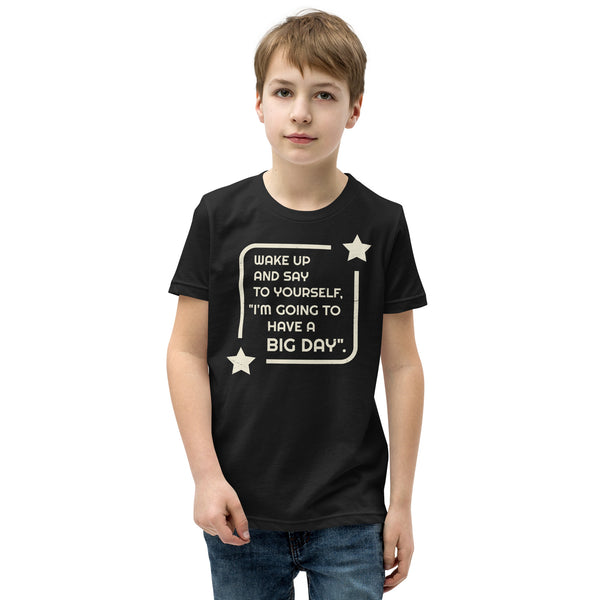 Kids Wake Up And Say To Yourself Tee - Lifestyle Shot