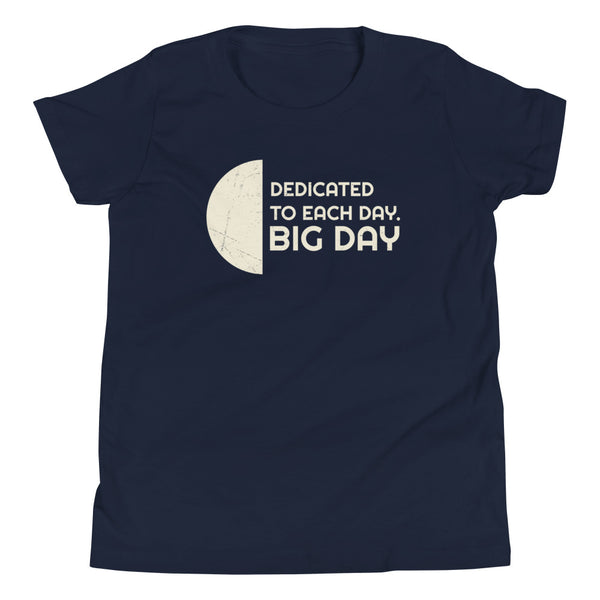 Kids Dedicated To Each Day T-Shirt - Navy Front View